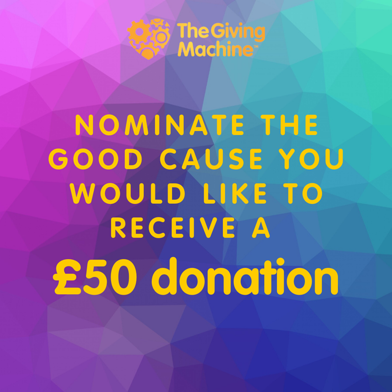 Win a £50 donation for your favourite cause!