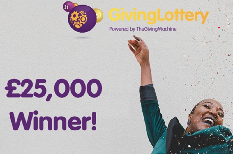 GivingLottery Jackpot Winner